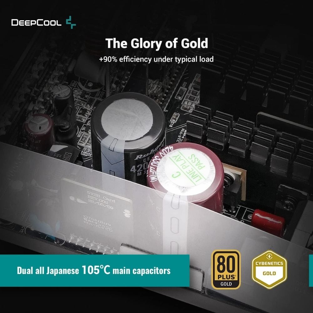 Deepcool 80PLUS GOLD Full Modular Power Supply PX850G | PX1000G