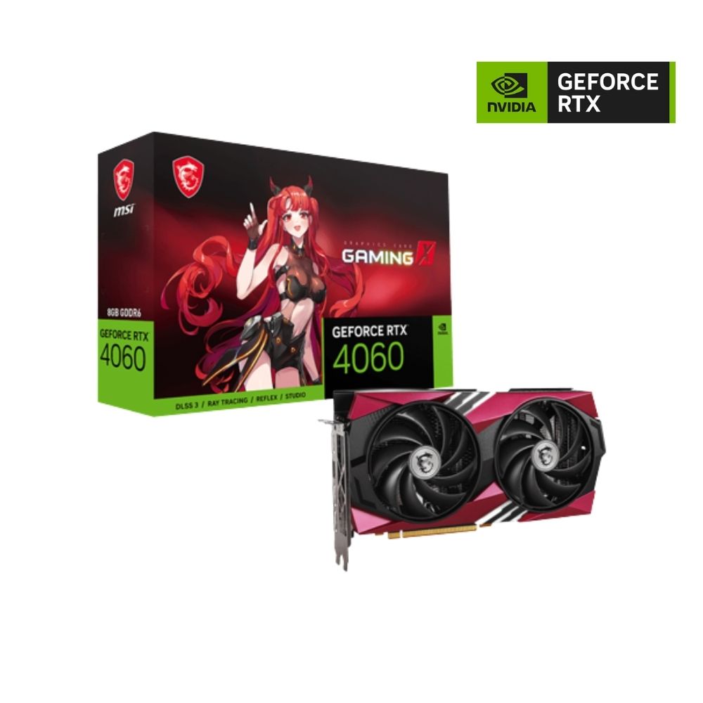 MSI GeForce RTX 4060 GAMING X MLG 8GB GDDR6 VGA Graphics Card