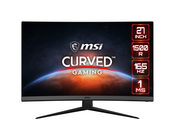 [DEMO UNIT] MSI Gaming Monitor Optix G27C7 27.0" Curve 1500R/ 1ms(MPRT) / 165Hz / 1920 x 1080 (FHD) / VA Panel / HDMIx2 / DP