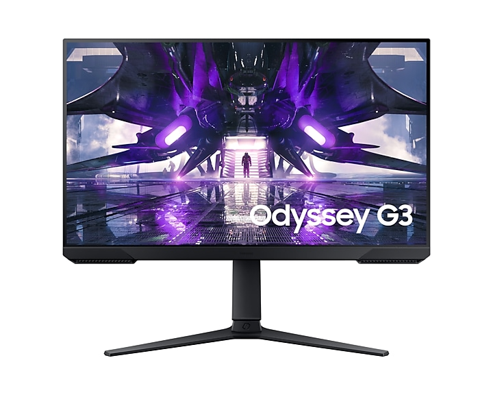 [DEMO UNIT] Samsung Odyssey G3 LS27AG320NEXXM 27.0" Gaming Monitor | 1ms (MPRT) | FHD | VA Panel | 165Hz | HDMI & DP | HA & Pivot Stand | Flicker Free | AMD Free-Sync | No Warranty