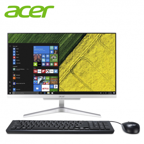 [Clearance] Acer Aspire AIO C22820-4125W10S | Intel Celeron J4125 | 4GB RAM 256GB SSD | 21.5" FHD(Non Touch) | Win10 | 3Y Warranty