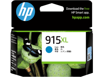 [Clearance] Hp 915/915XL ink (Cyan/Yellow) | OfficeJet 8020