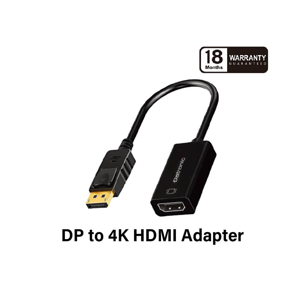 Datronic Display Port to 4K HDMI Converter Adapter (DDP-124)