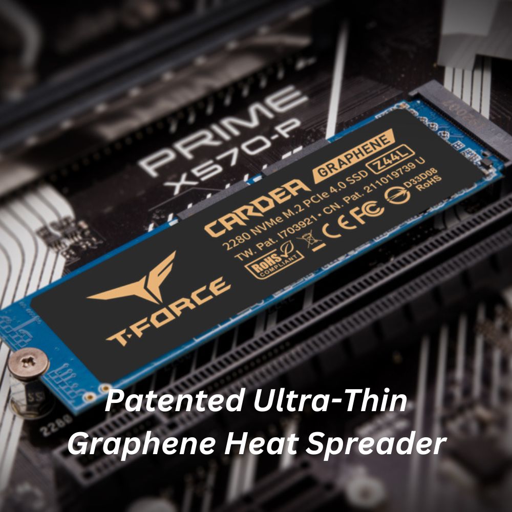 Team Group CARDEA Z44L M.2 2280 PCIe NVMe Gen4 SSD