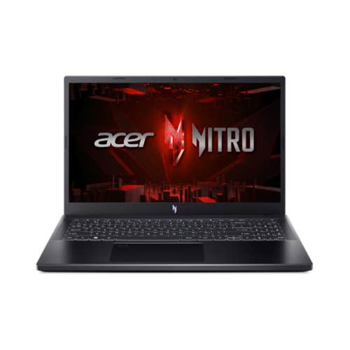 Acer Nitro V15 ANV15-51-57NC Gaming Laptop (Black Red) | i5-13420H | 8GB RAM(Upgradable) | 512GB SSD | 15.6''FHD 144Hz | NVD RTX2050 4GB | Win 11| 2Y Warranty