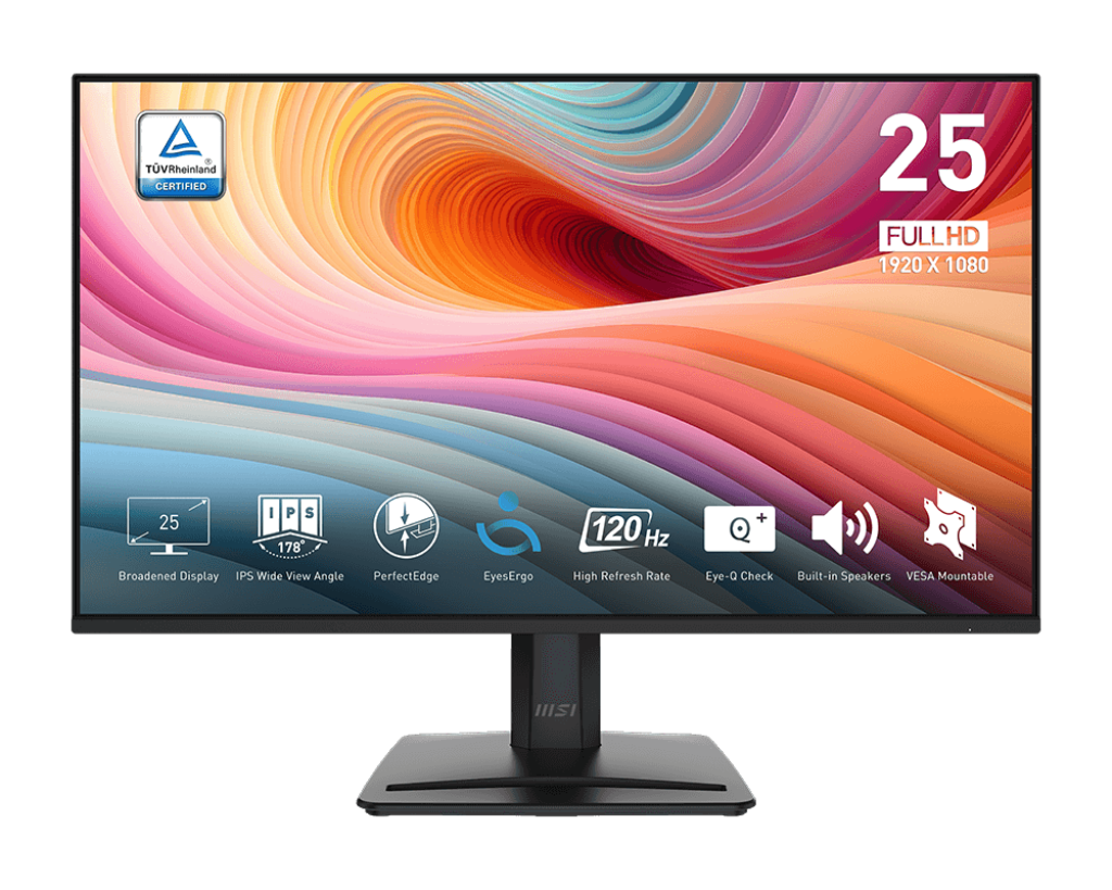 MSI PRO MP251/MP251 E2 24.5" Business Monitor | 1920 x 1080