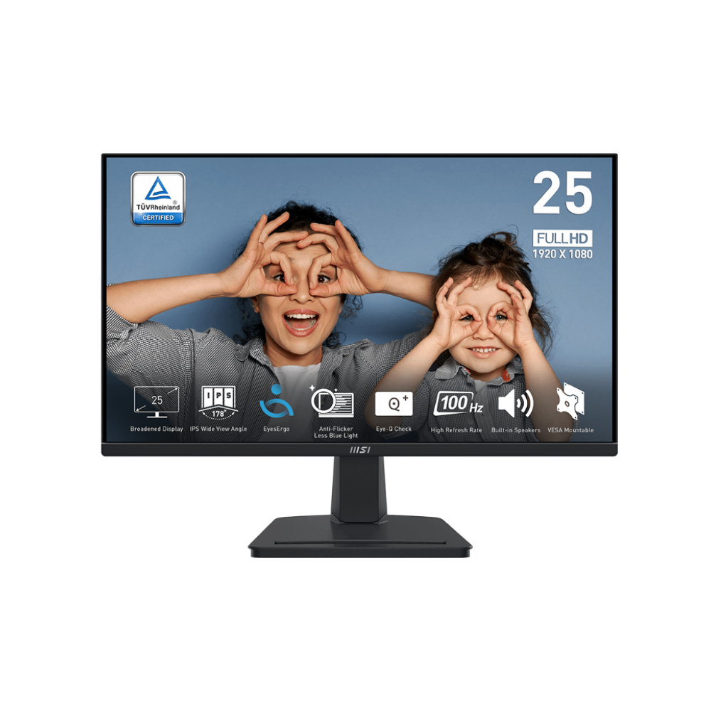 MSI PRO MP251/MP251 E2 24.5" Business Monitor | 1920 x 1080