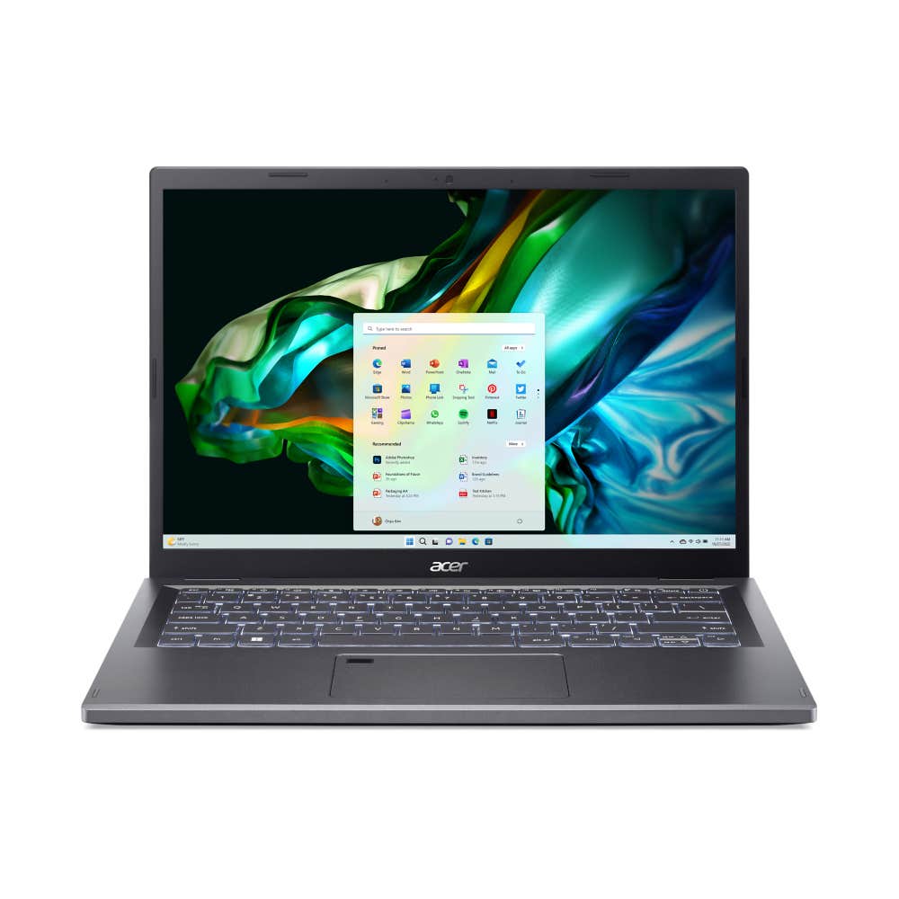 Acer Aspire 5 A514-56M-51NZ Laptop (Steel Grey) | i5-1335U | 16GB RAM 512GB SSD | 14''WUXGA IPS LED | Intel Iris Xe | MS Office H&S 2021 | Win11 | 2Y Warranty