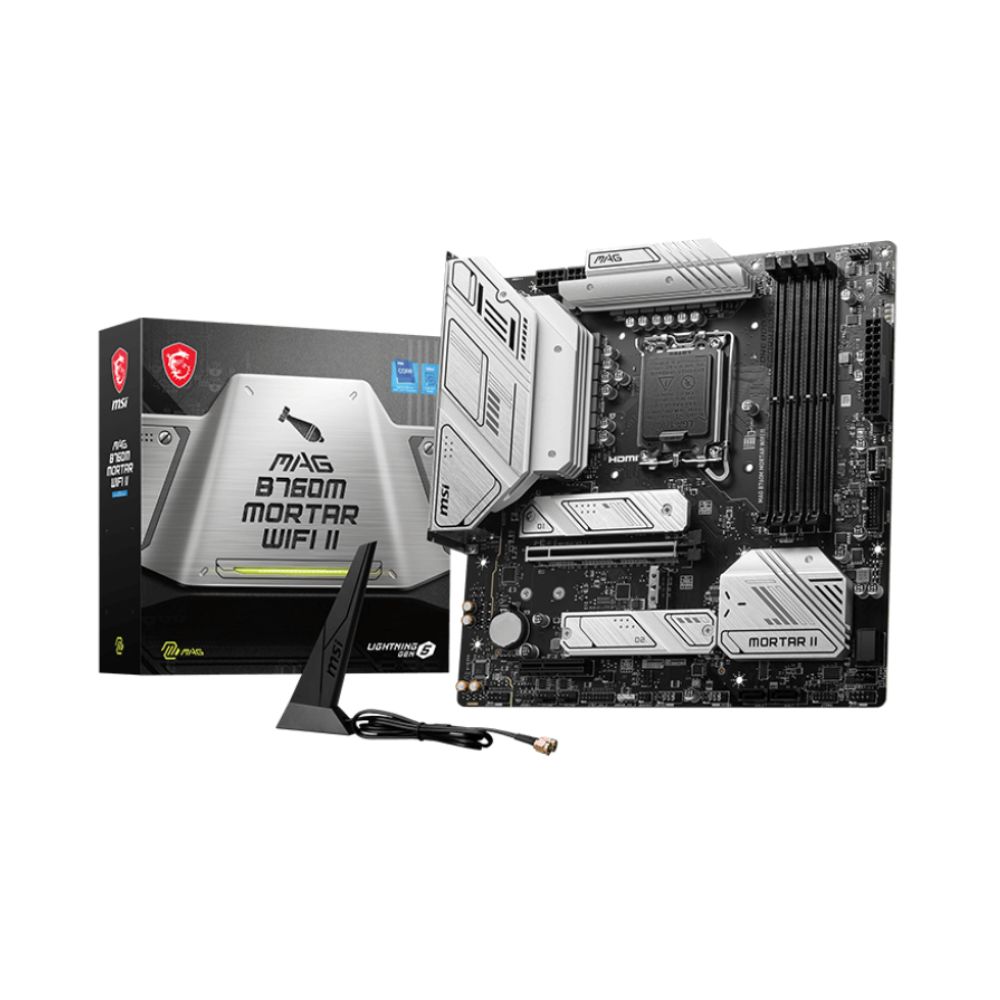 MSI B760M MAG MORTAR WIFI II mATX Motherboard
