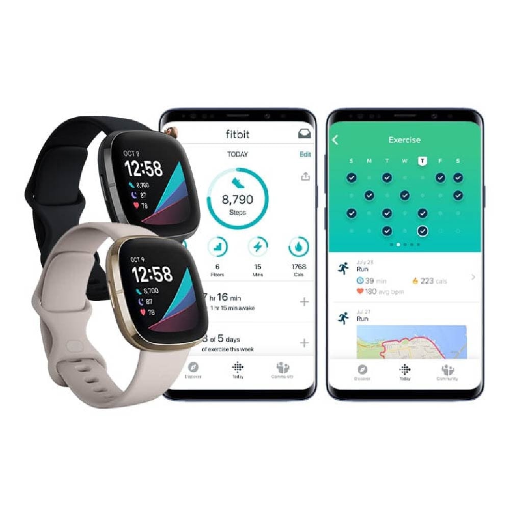 Fitbit SENSE Tracking Smartwatch - Water resistant