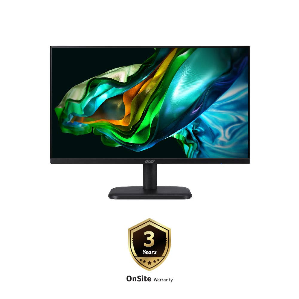 Acer EK241Y E 23.8" Monitor | 1ms VRB | 100Hz | FHD | IPS | HDMI & VGA | VESA | 99% sRGB | AMD Freesync | 3Y Warranty