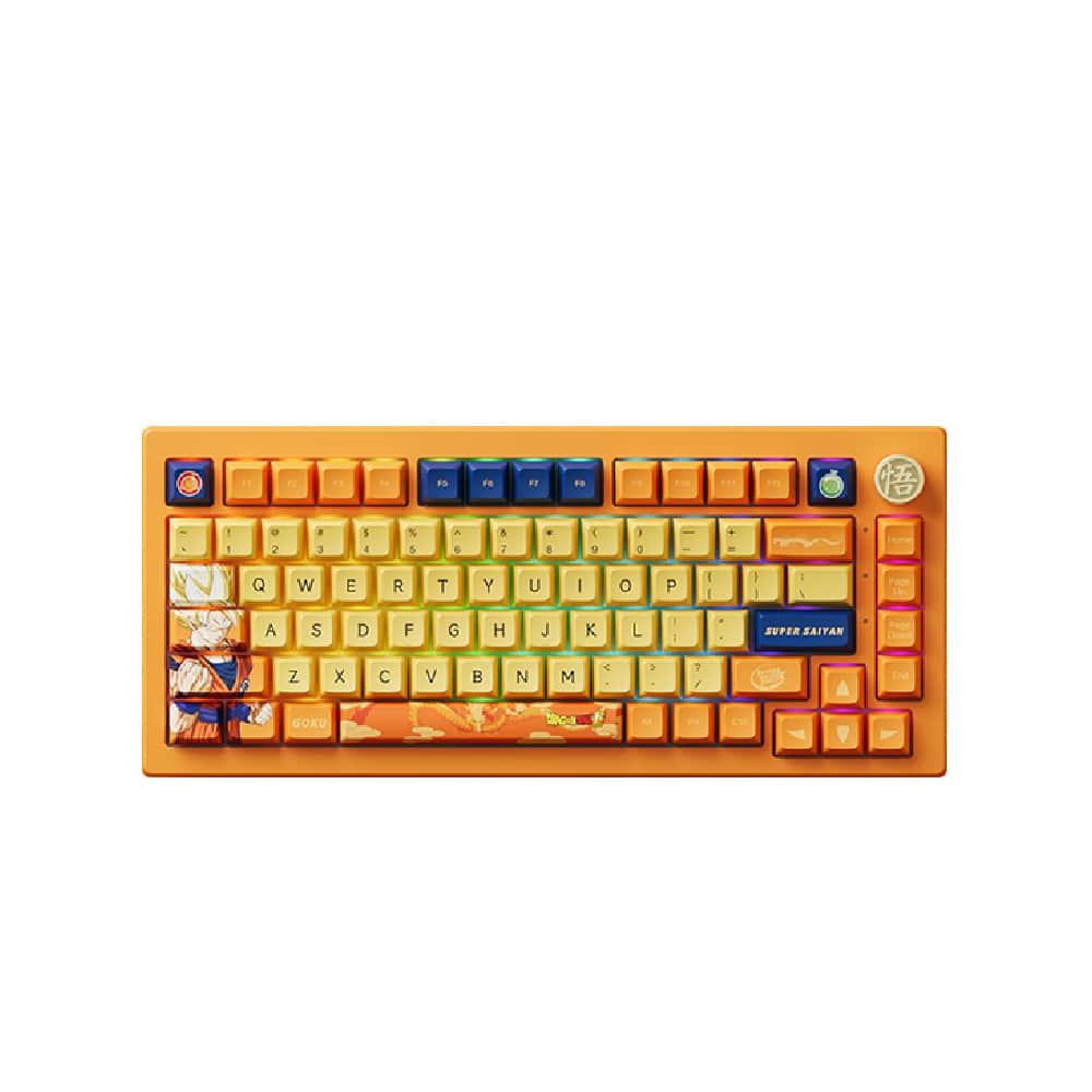 (Special Edition) Akko Dragon Ball Super Goku 5075B Plus Wireless Mechanical Keyboard