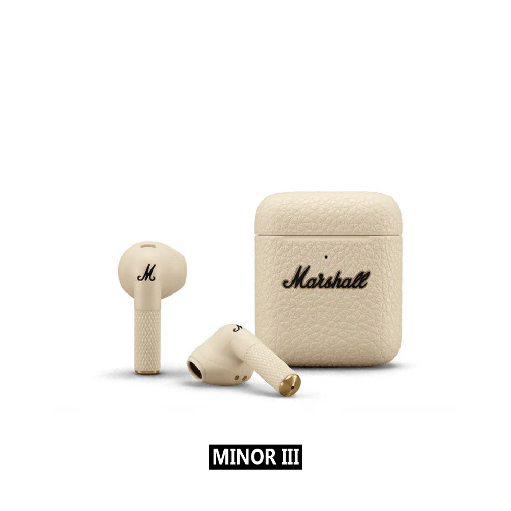 (Special Edition) Marshall Minor lll True Wireless Earbuds - Cream