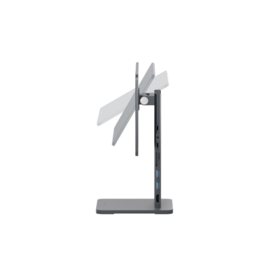 ADAM elements Mag M Pro Magnetic 8-in-1 iPad Stand Hub 11/USB 3.1 x2/HDMI 4K 60Hz/USB-C PD 60W input/SD 3.0/MicroSD 3.0/AUX