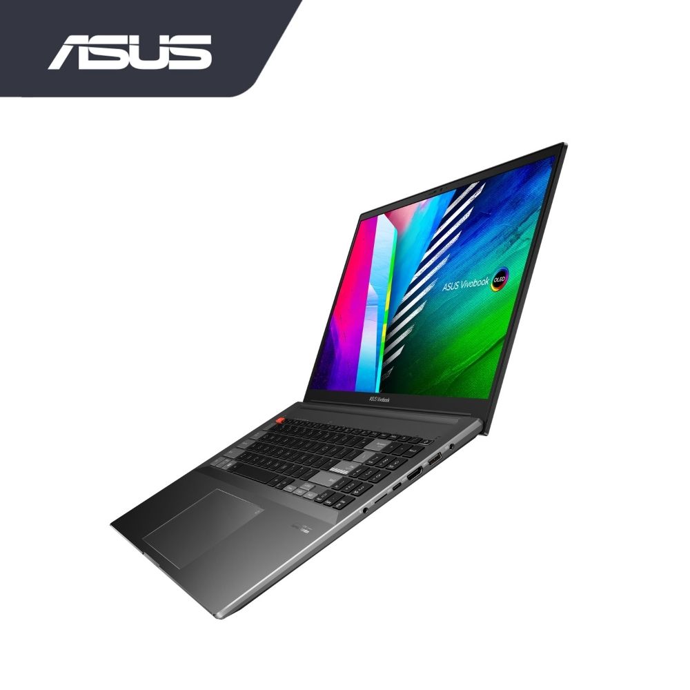 Asus Vivobook Pro X OLED M7600Q-EL2059TS Laptop | Ryzen 9-5900H | 16GB RAM 512GB SSD | 16" 4K OLED | RTX™ 3050Ti | W10 | MS OFFICE + CASE