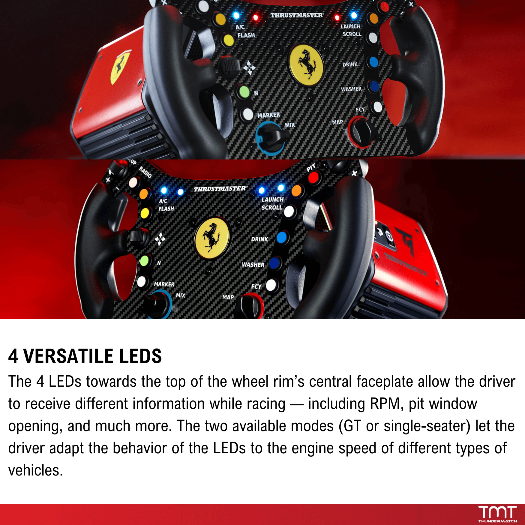 Thrustmaster Ferrari 488 GT3 Wheel Add-On