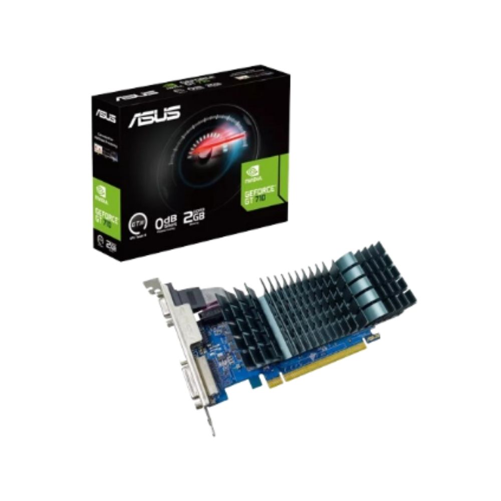Asus GT 710 EVO 2GB GDDR3 64Bit with Low Profile Bracket Graphics Card