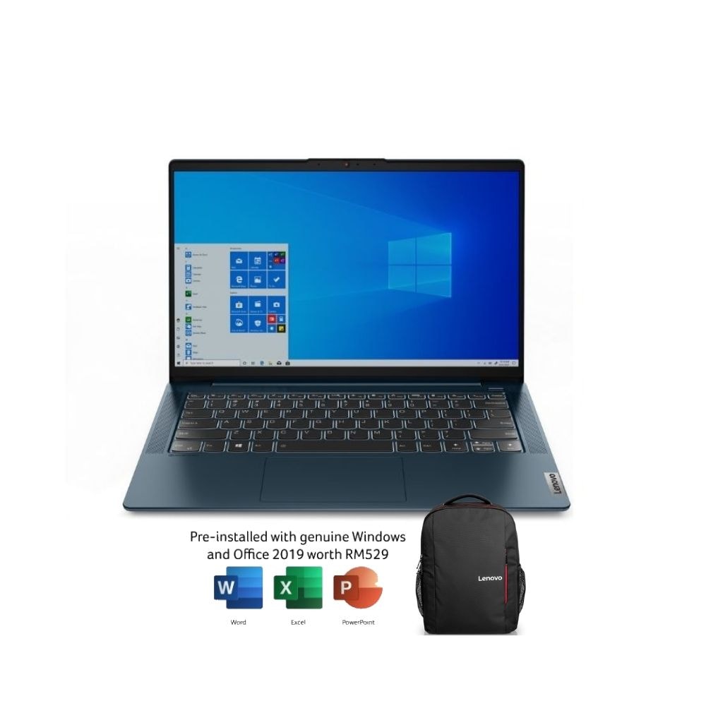 [READY STOCK] Lenovo IdeaPad 3 15IIL05 81WE01MQMJ Laptop i3-1005G1 | 8GB RAM 256GB SSD | 15.6