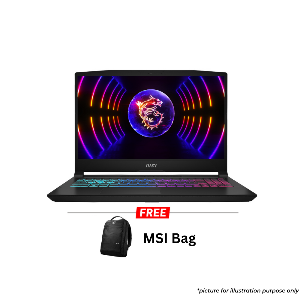 MSI Katana 15 B13VGK-1297MY Gaming Laptop (Black) | i9-13900H | 16GB RAM 1TB SSD | 15.6"FHD (144Hz) | RTX4070 8GB | W11 | 2Y Warranty