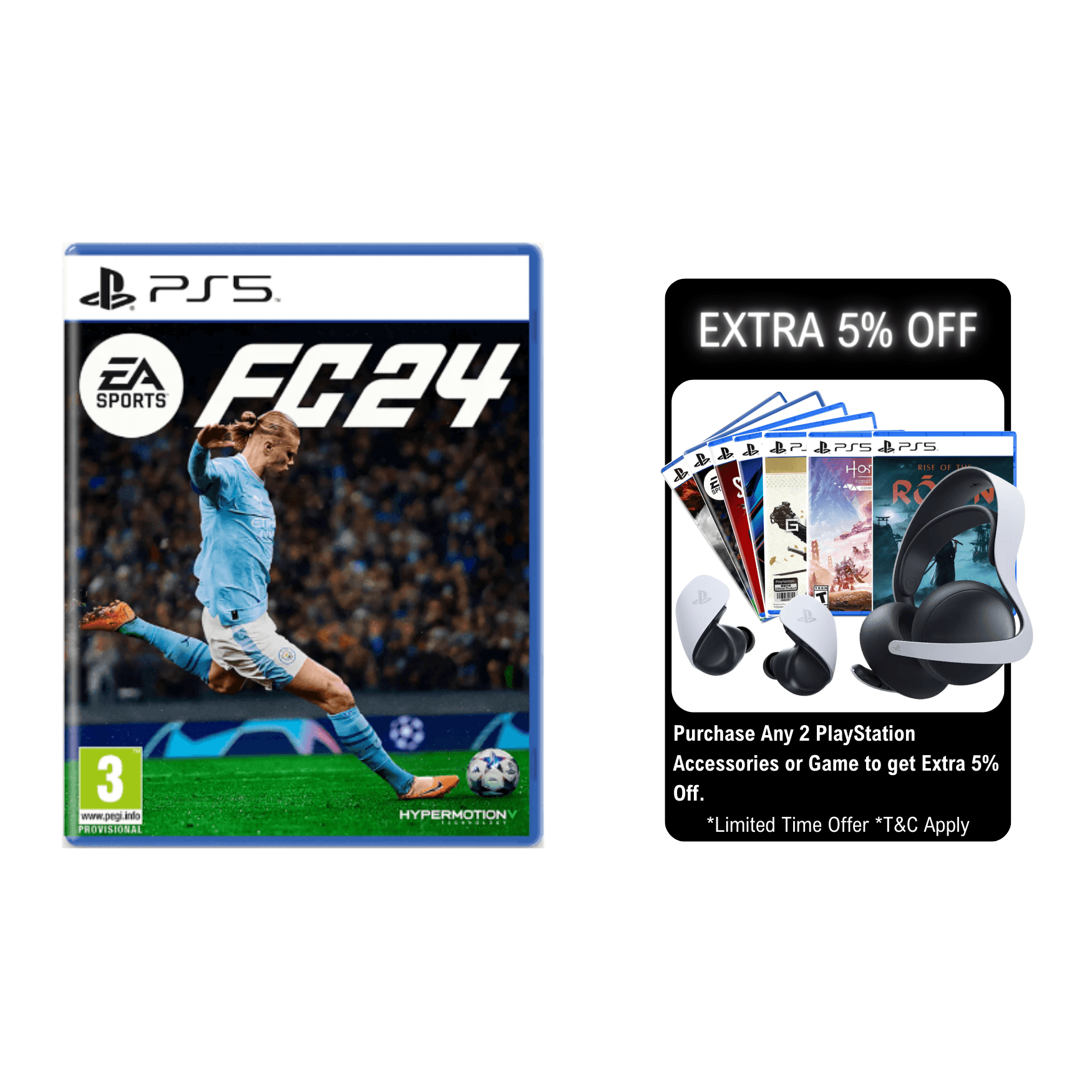 Sony PS5 Game EA Sport FC24 [PS5 ANY 2 5% OFF]