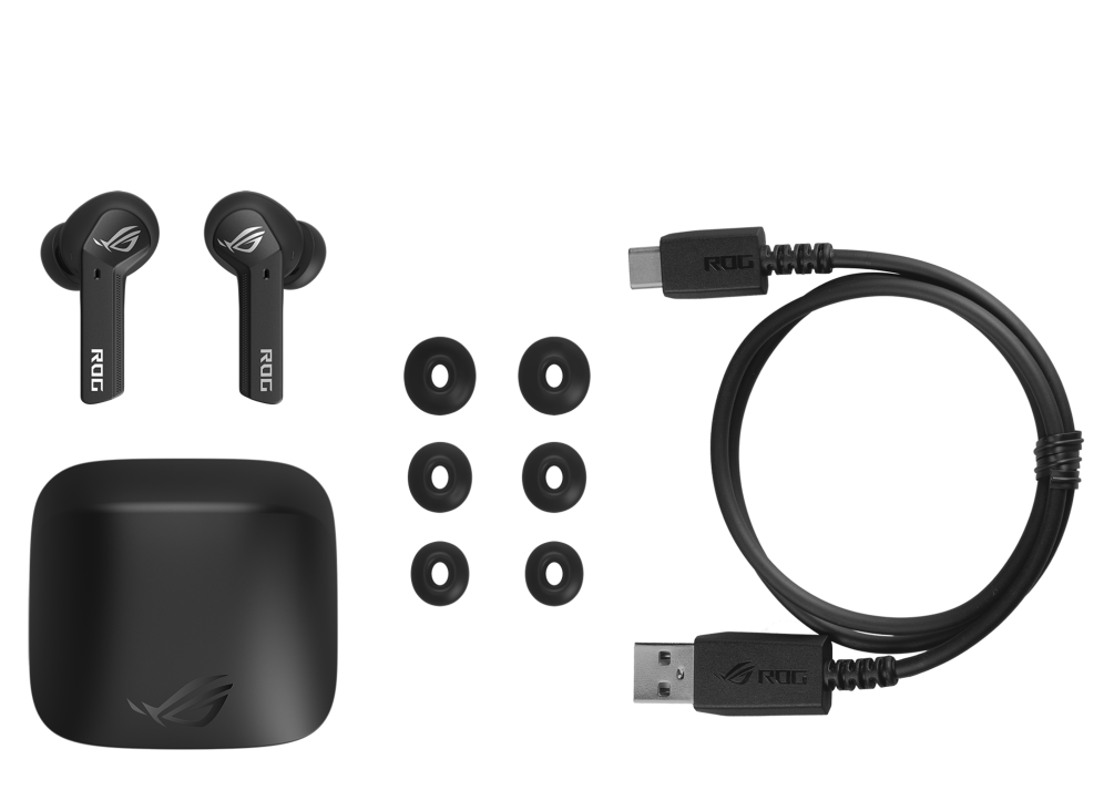 ASUS ROG CETRA True Wireless Headphone (Black/Moonlight White) | 2 Years Warranty
