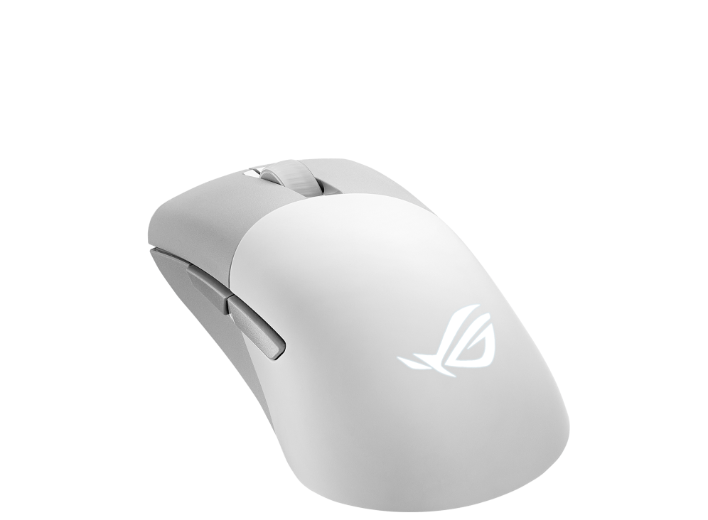 ASUS ROG Keris Wireless AimPoint Gaming Mouse P709 (Black/White) | 2 Years Warranty