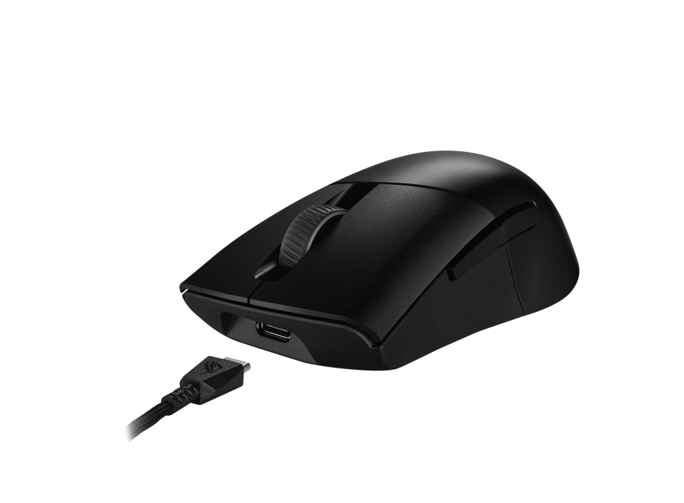 ASUS ROG Keris Wireless AimPoint Gaming Mouse P709 (Black/White) | 2 Years Warranty