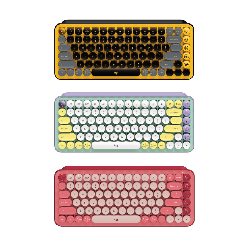 Clavier sans fil pop keys multidispositif-heartbreaker Logitech