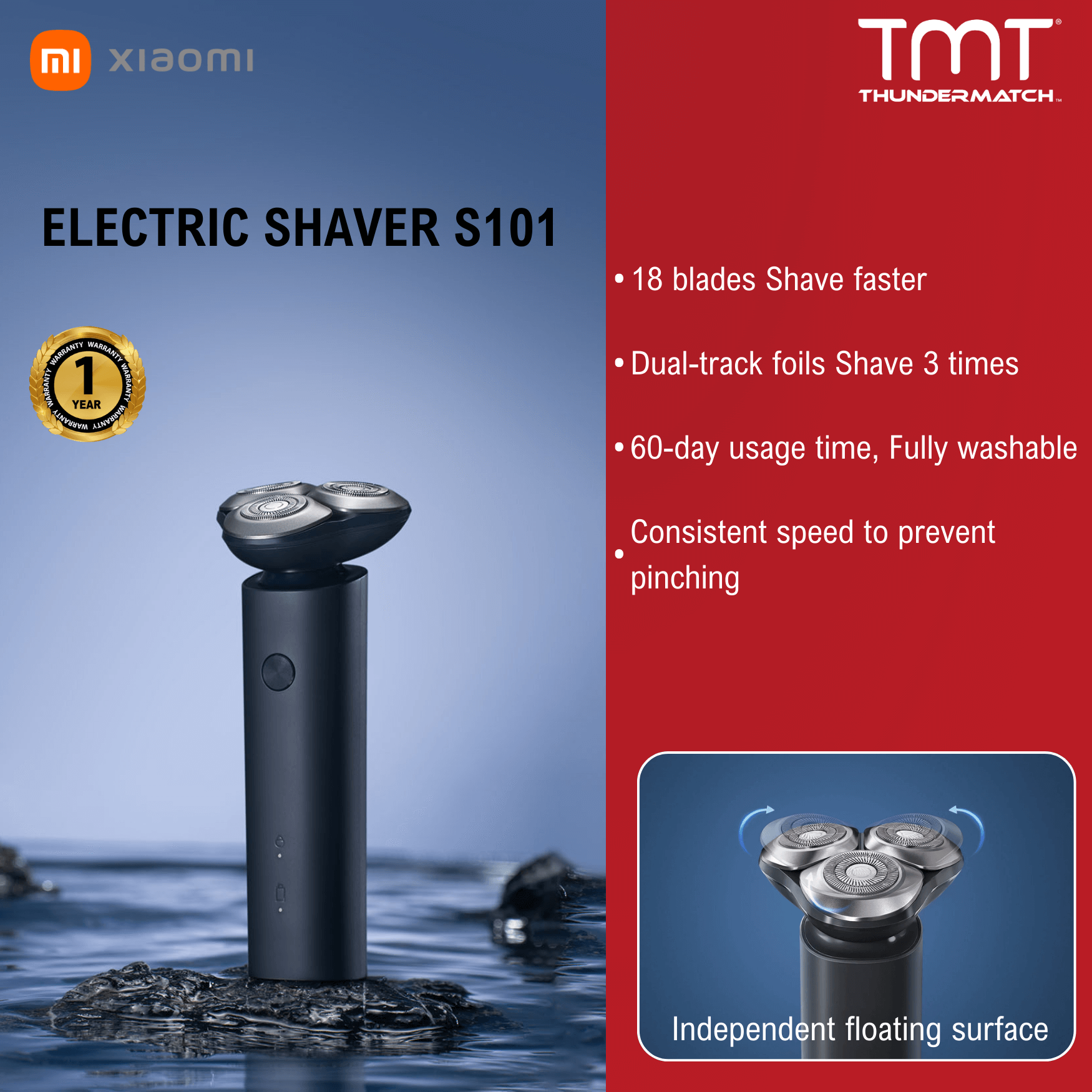 Xiaomi Electric Shaver S101