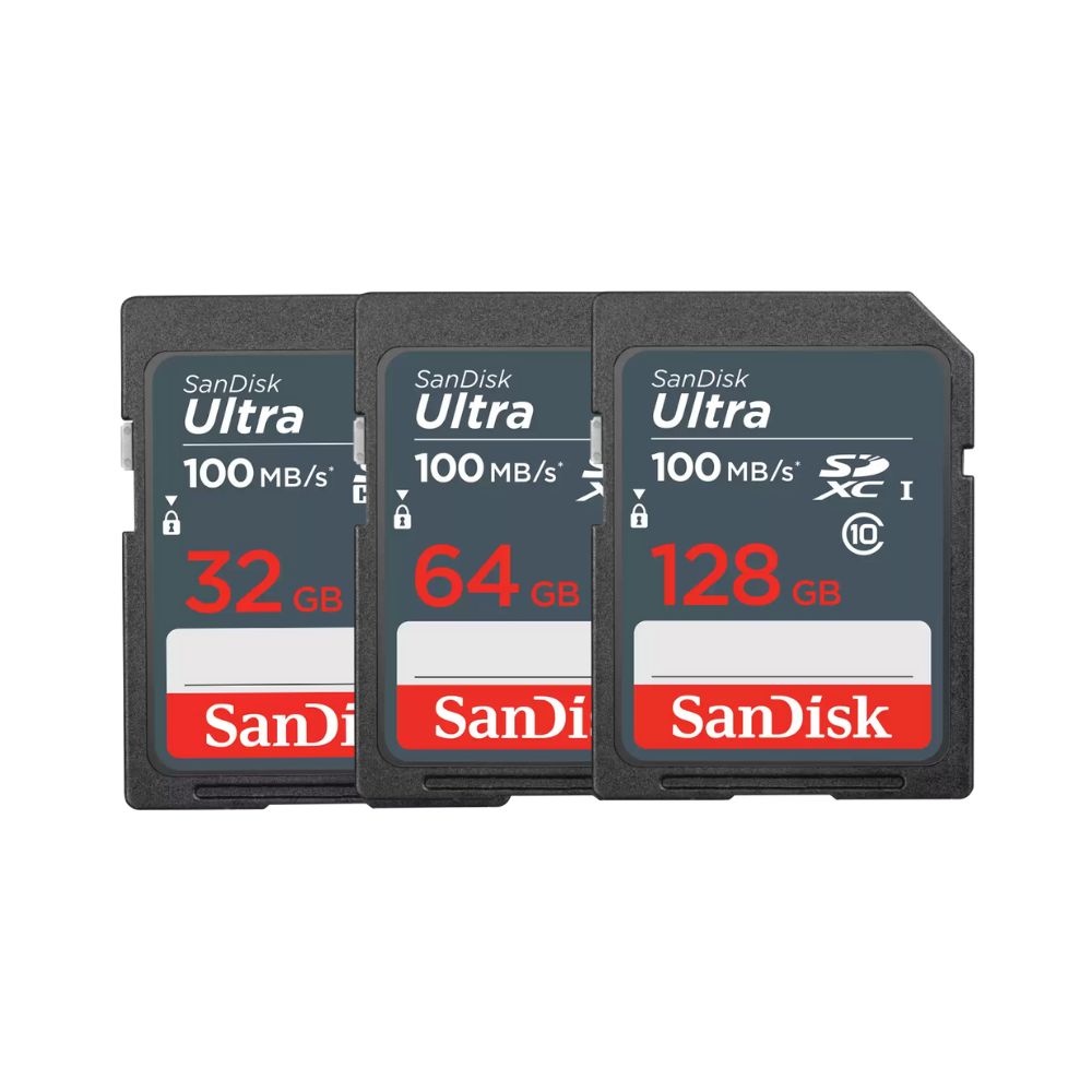 SanDisk SD Card Ultra UHS-I C10 U1 Memory Card