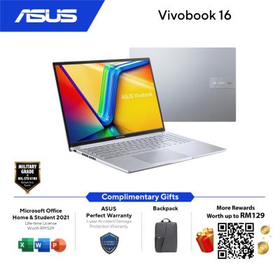 Asus VivoBook M1605Y-AMB510WS/AMB511WS Laptop | AMD Ryzen 5-7530U