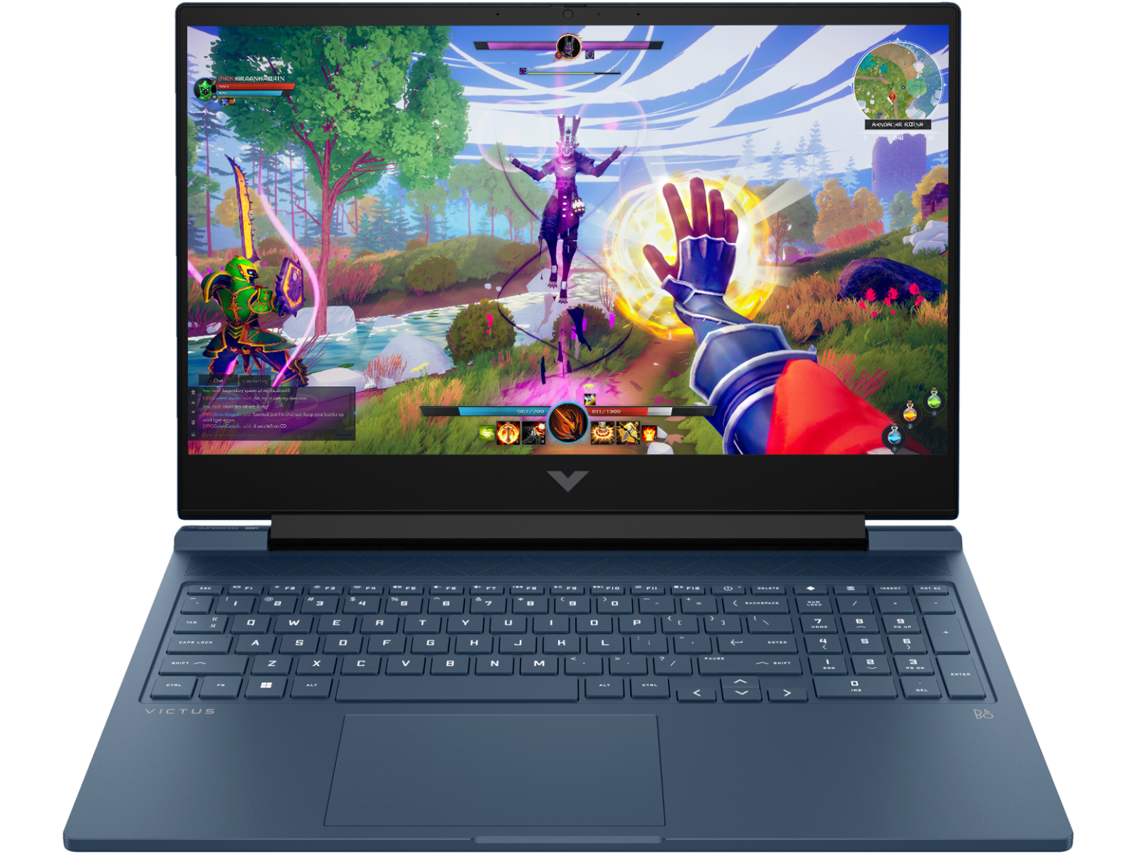 HP Victus Gaming 16-S0046AX Gaming Laptop (Performance Blue) | AMD Ryzen 5-7640HS | 16GB RAM 512GB SSD | 16.1" FHD(1920x1080)144Hz | RTX3050 | Win11 | 2Y Warranty