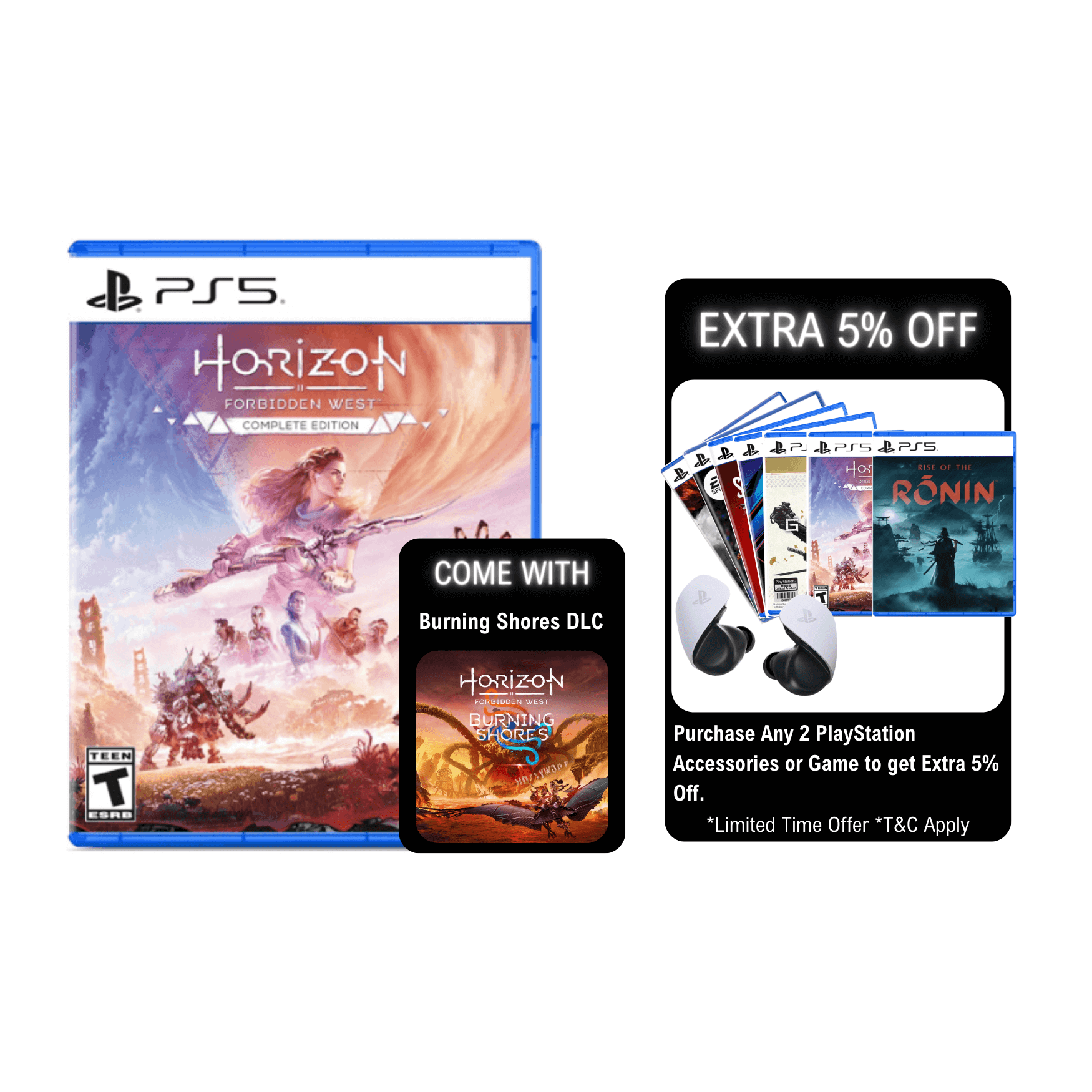 Sony PS5 Game Horizon Forbidden West - Complete Edition [PS5 ANY 2 5% OFF]