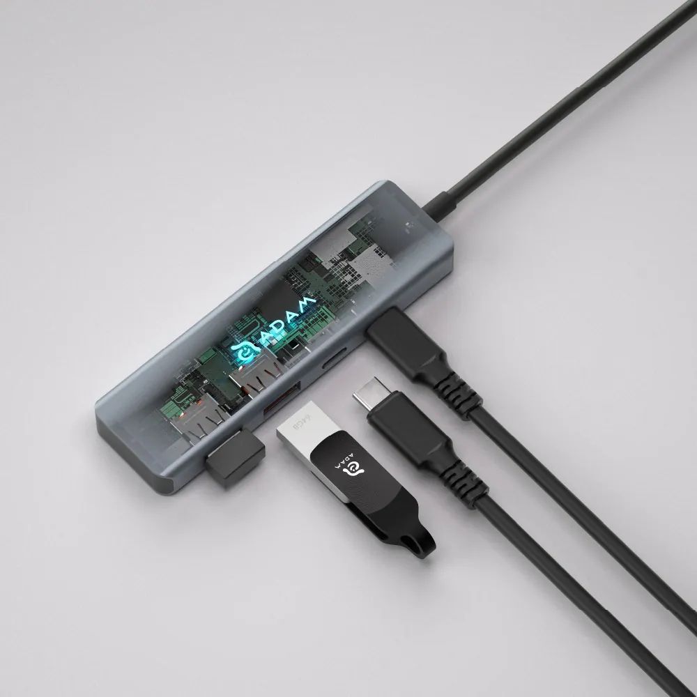 ADAM elements CASA HUB A04 USB-C Gen2 SuperSpeed 4-in-1 Hub