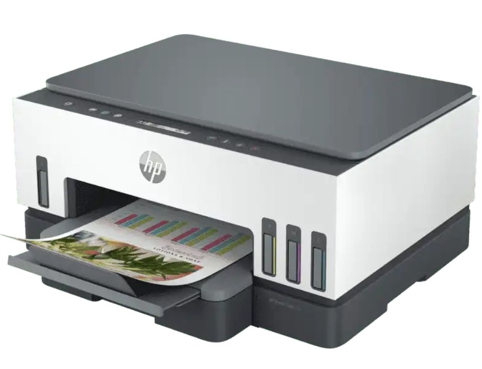 HP Smart Tank 720 | Print/Scan/Copy | Wifi Printer | Duplex | GT53/GT53XL Black/GT52 Color | 5k Pages Monthly | 6UU46A