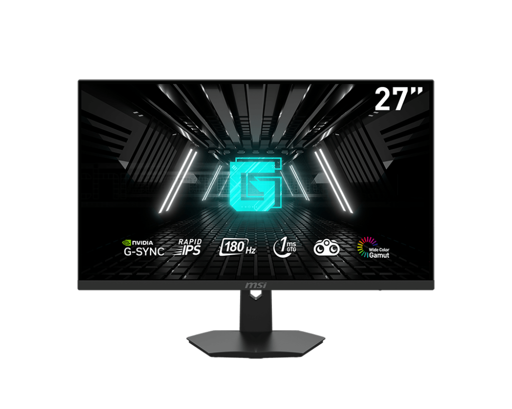 MSI G274F 27.0" Gaming Monitor | 1ms (GTG) | Rapid IPS Panel | FHD (1920x1080) (180Hz) | HDMI&DP | sRGB 134% | G-Sync | VESA | 3Y Warranty