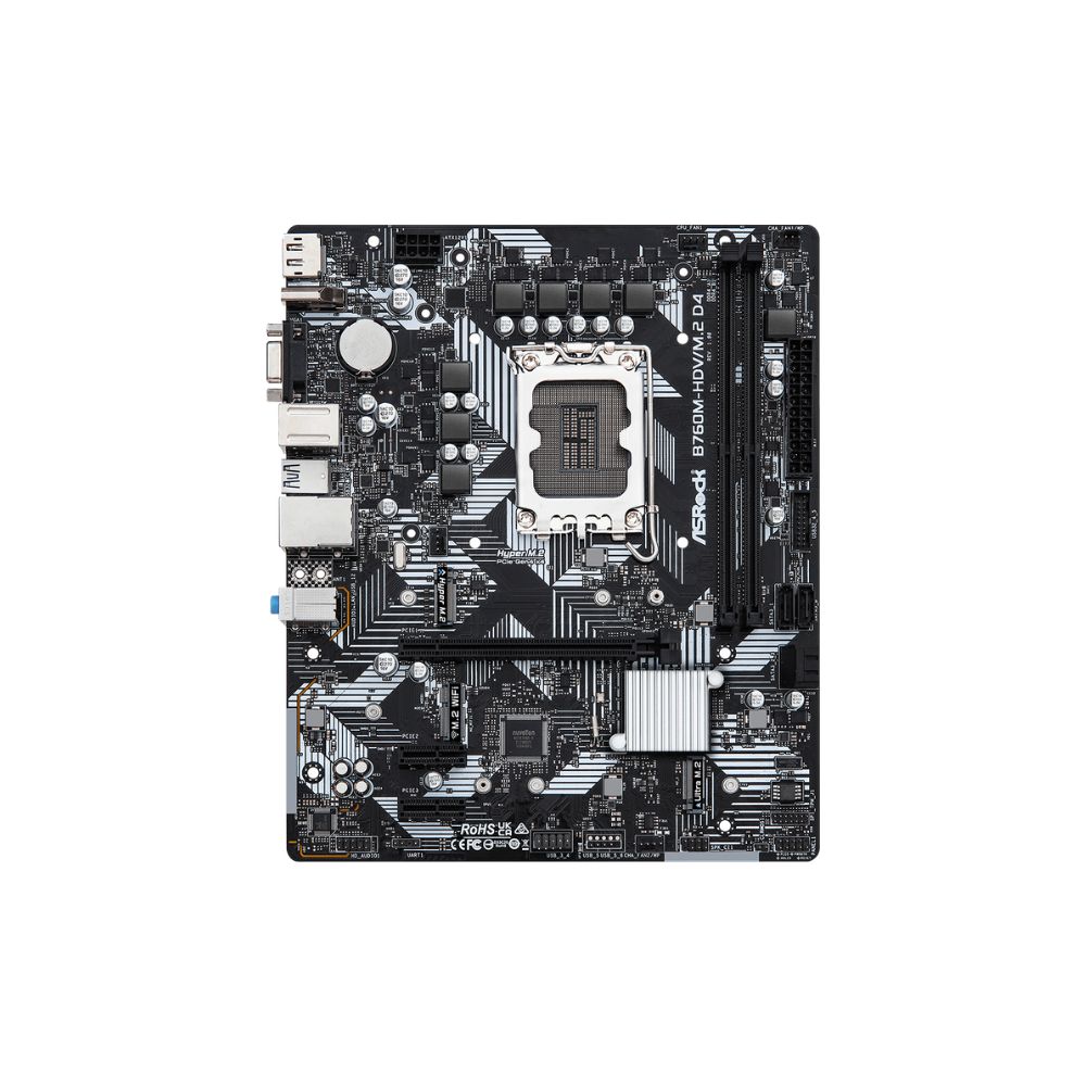 ASRock B760M-HDV/M.2 D4 mATX Motherboard
