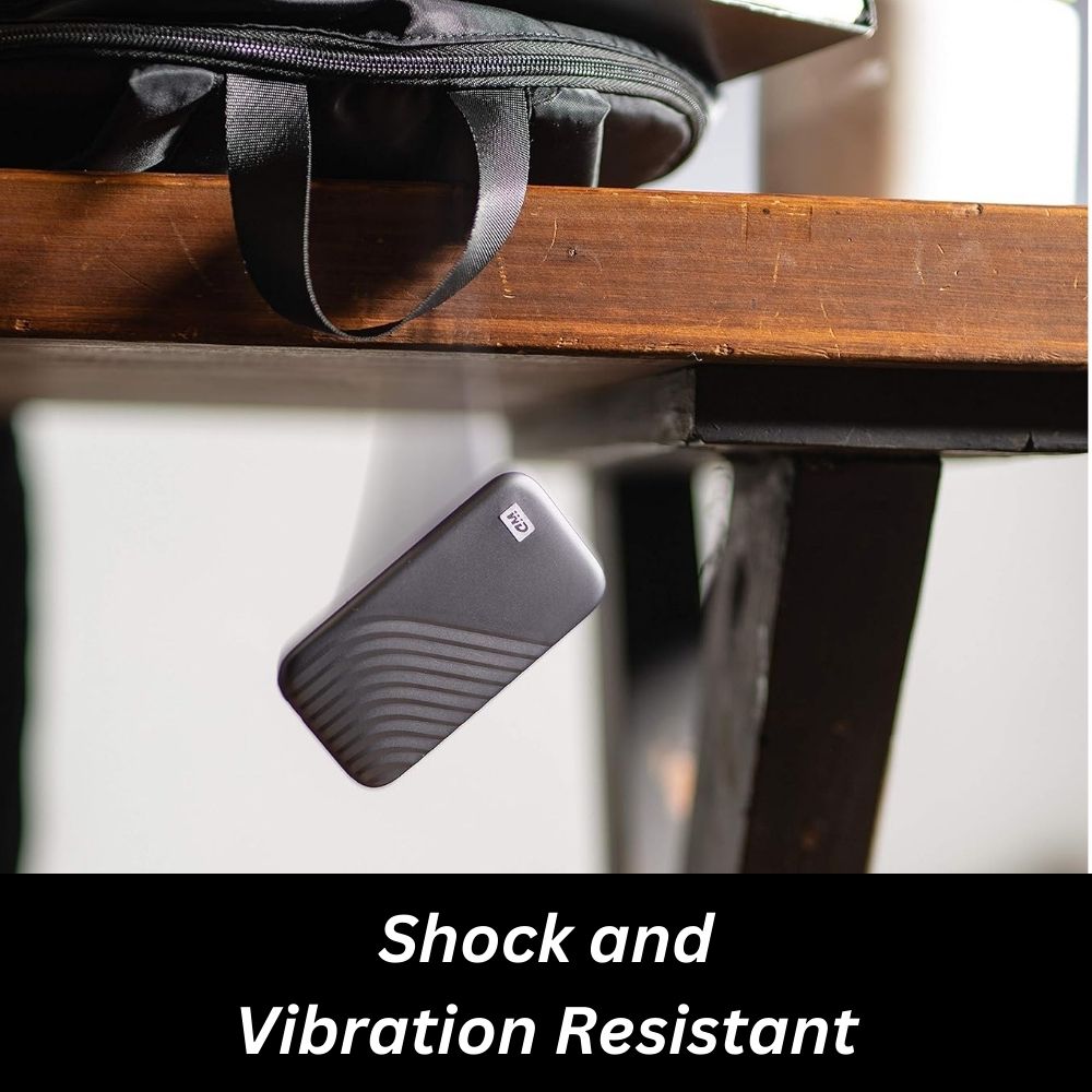 Custodia Rigida Per WD My Passport SSD 2020 - Borsetta Protettiva Rossa