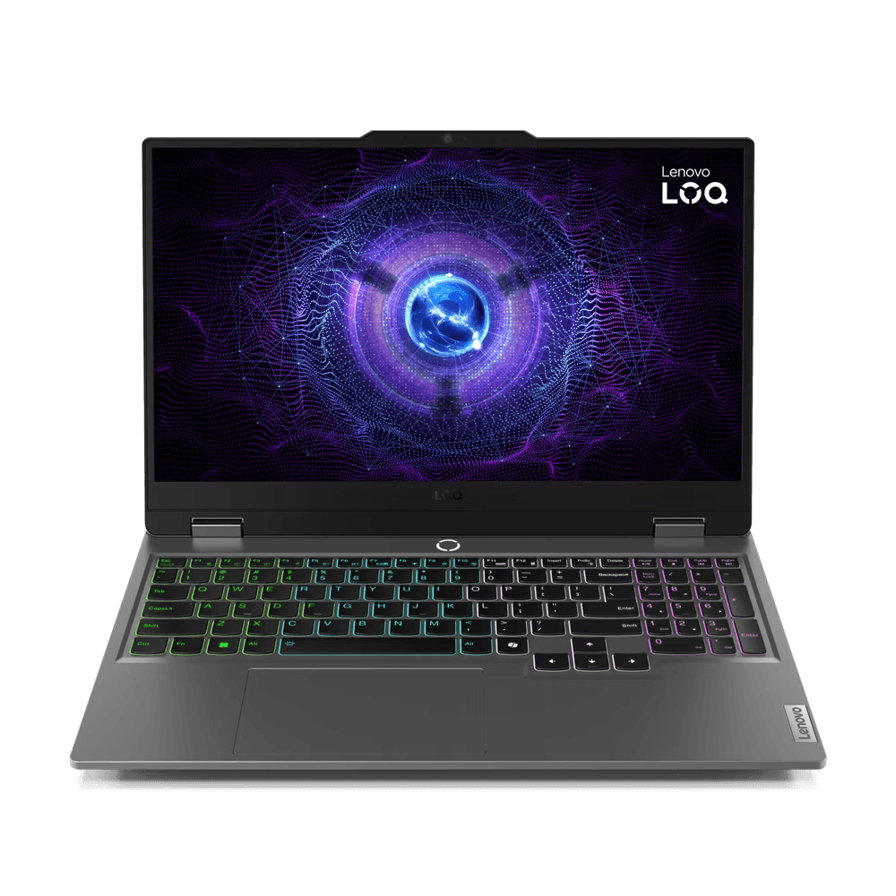 Lenovo LOQ Gaming Laptop 15IRX9 (83DV003KMJ) (Luna Grey) | i5-13450HX | 8GB RAM 512GB SSD | NVD RTX4050 6GB | 15.6''FHD | Win11 | 2Y Warranty