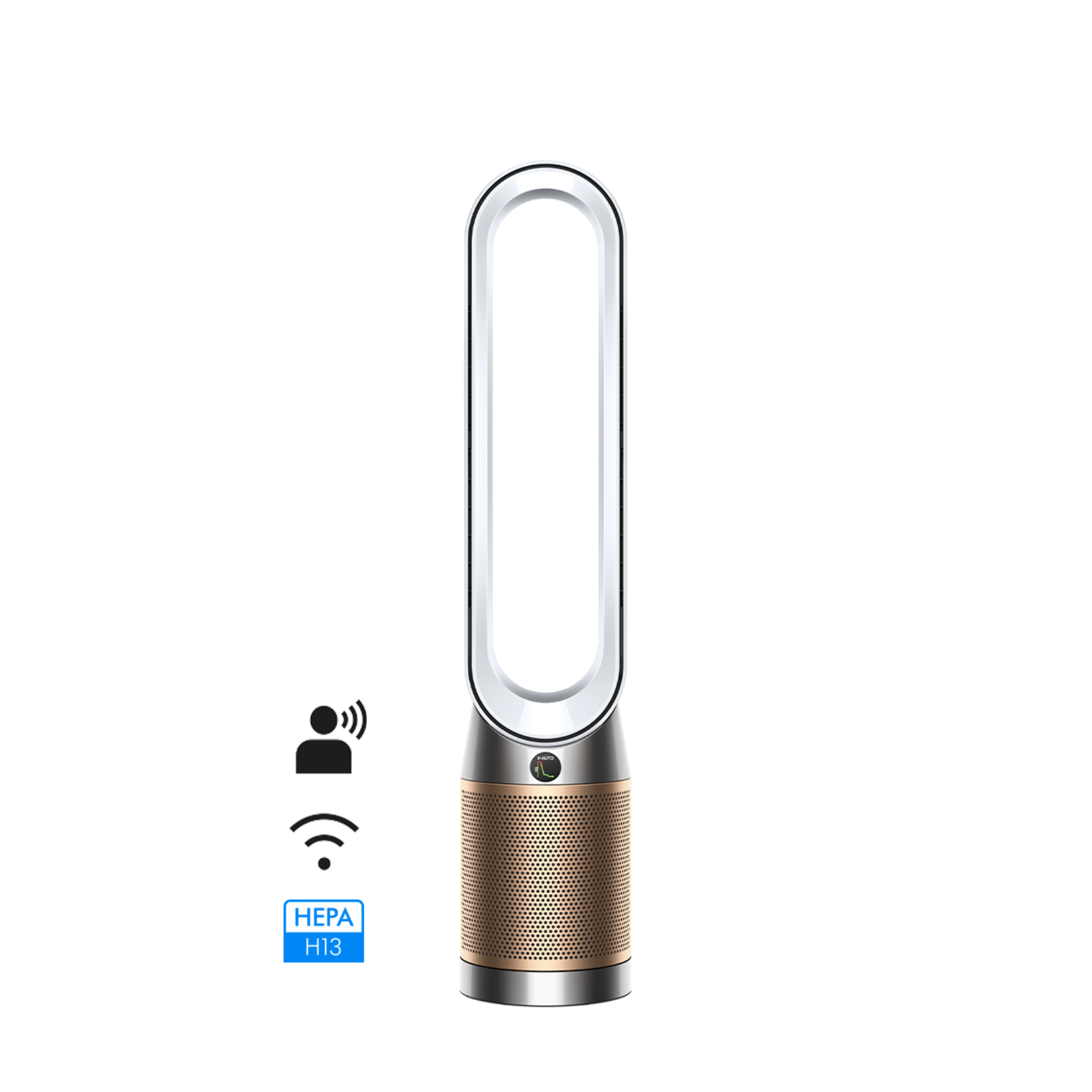 Dyson Purifier Cool ™ Formaldehyde Air Purifier Fan TP09 - (White / Gold)