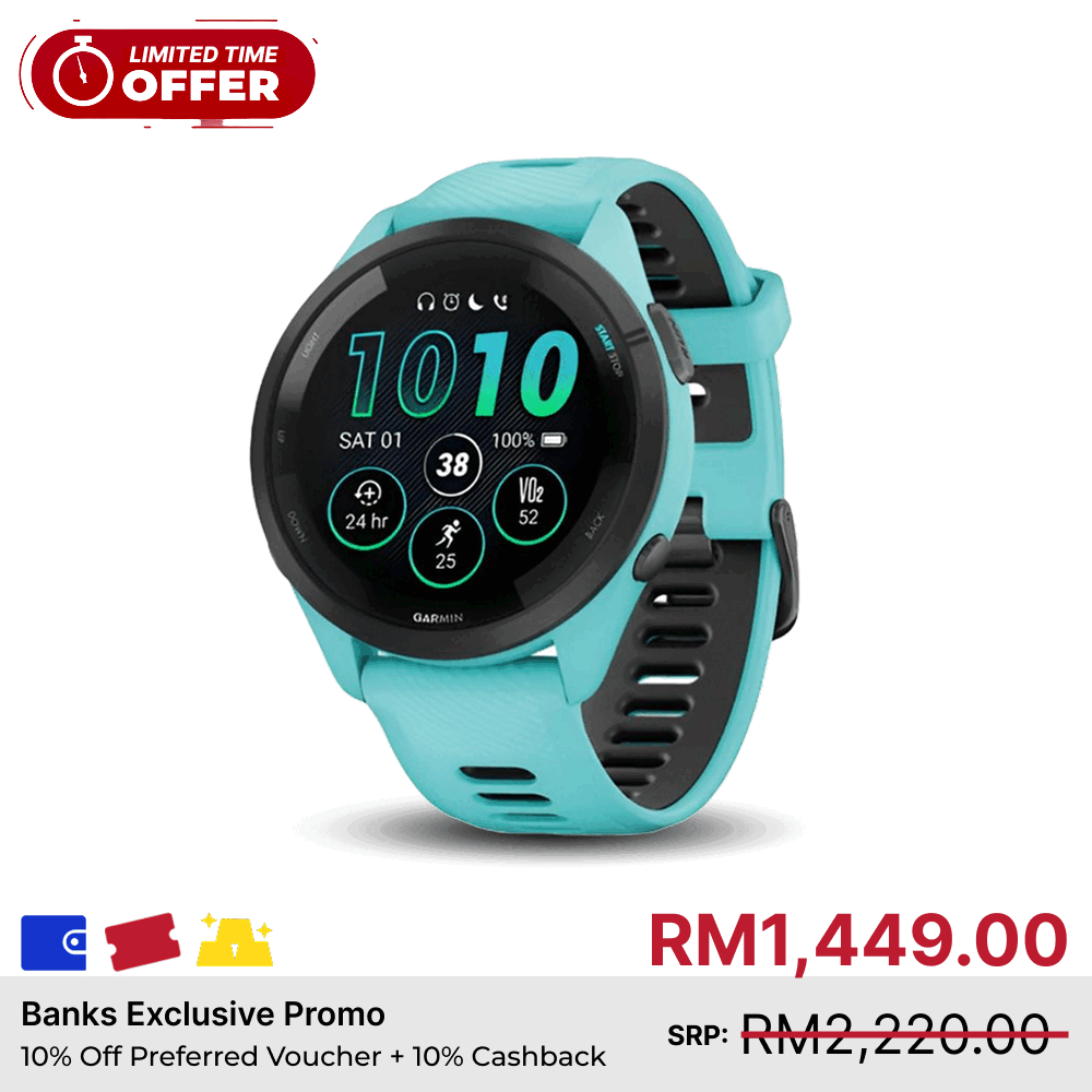 Garmin Forerunner 265 / 265S GPS Running Smartwatch