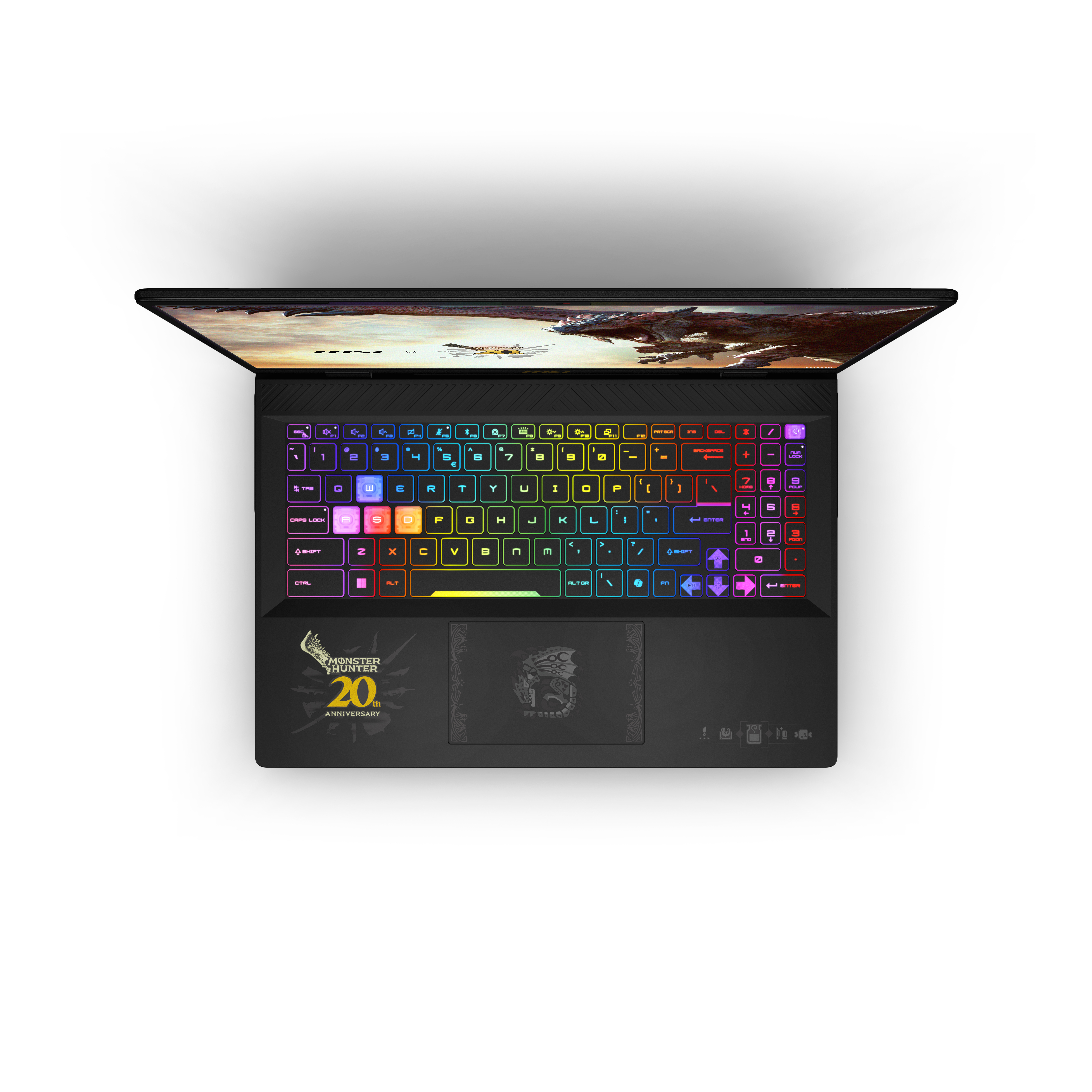 MSI Crosshair 16 HX D14VFKG-292MY Gaming Laptop - MONSTER HUNTER EDITION | Intel i7-14700HX | NVD RTX4060
