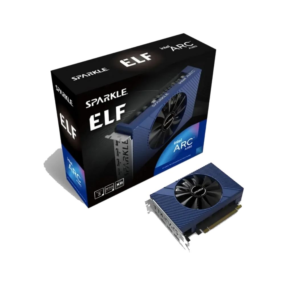 SPARKLE A380 ELF Intel Arc 6GB GDDR6 96Bit Graphics Card