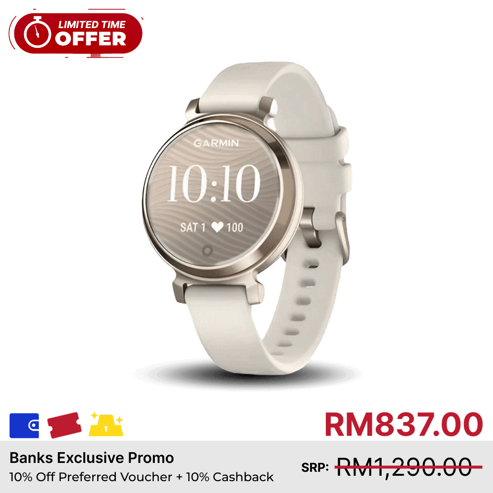 Garmin Lily 2 Petite Stylish Smartwatch