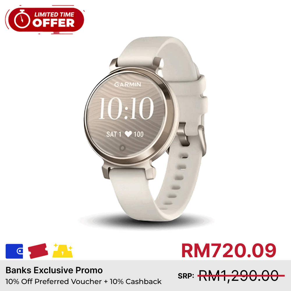 Garmin Lily 2 Petite Stylish Smartwatch