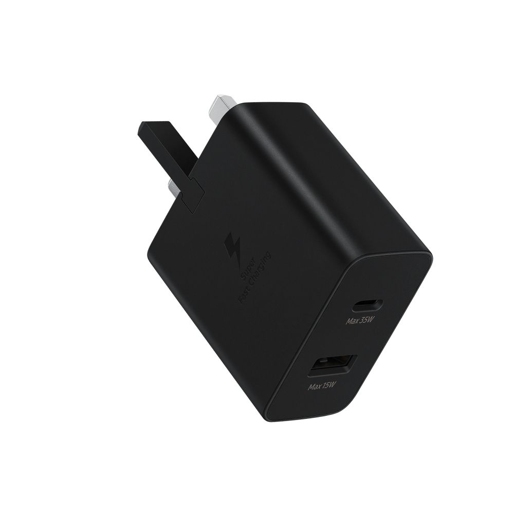 Samsung 35W PD Power Adapter Duo EP-TA220NBEGGB (USB-C, USB-A)