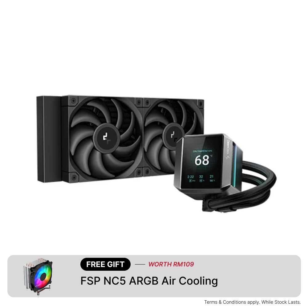 (April Fools Promo) Deepcool MYSTIQUE 240 AIO Liquid Cooling