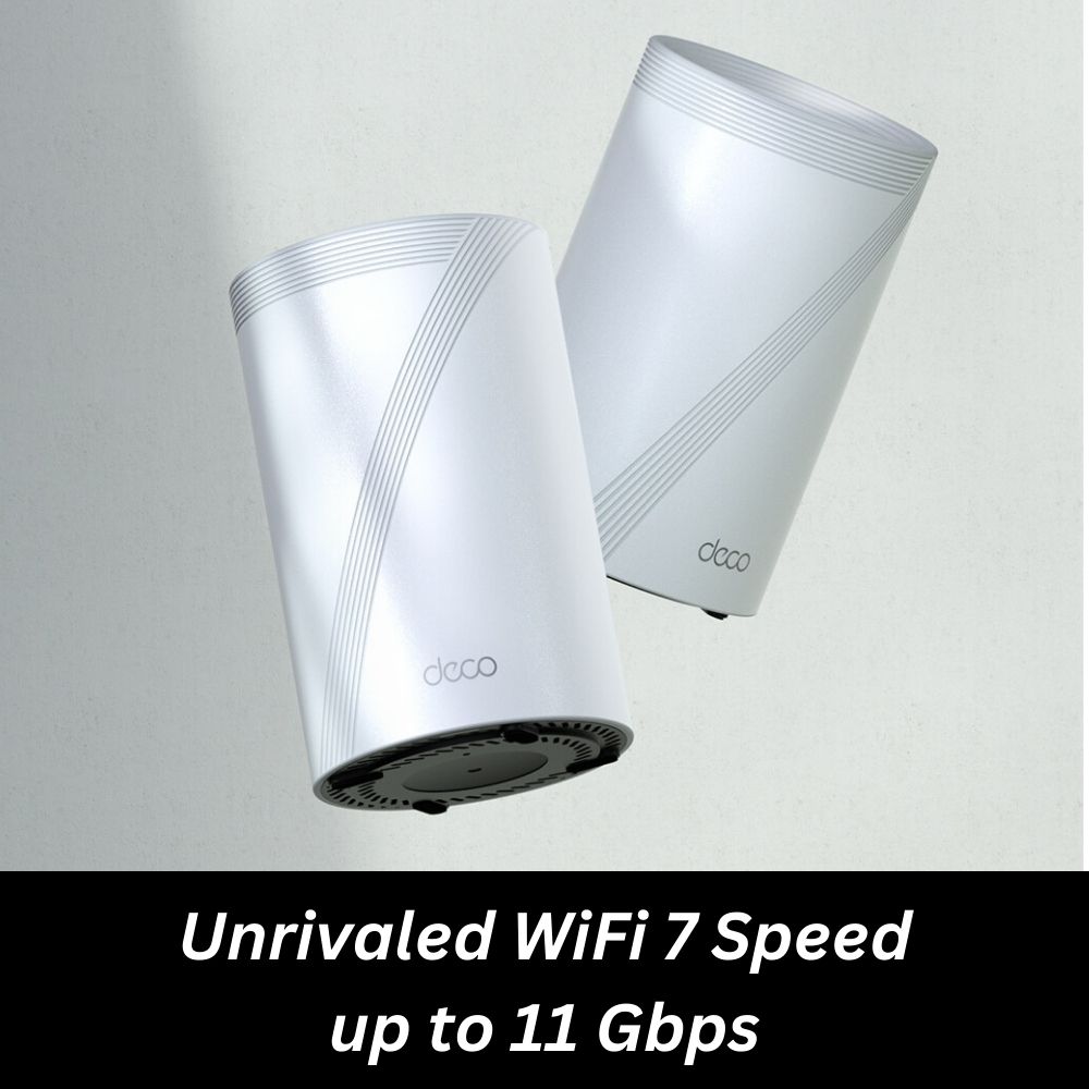 TP-Link Deco BE65 BE11000 Whole Home Mesh WiFi 7 System