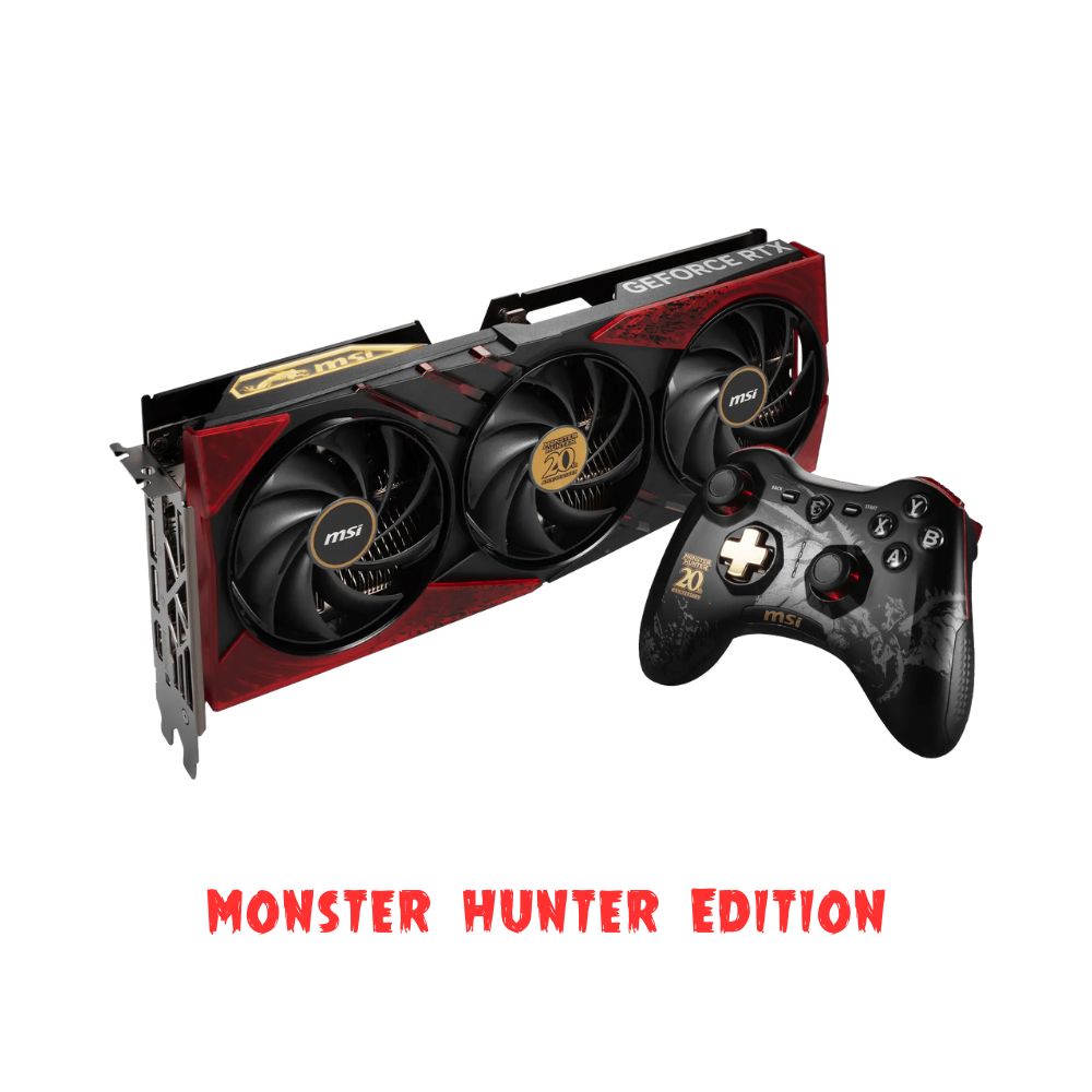 MSI GeForce RTX 4060 Ti GAMING SLIM [Monster Hunter Edition] - 8GB/GDDR6/128Bit | VGA Graphics Card