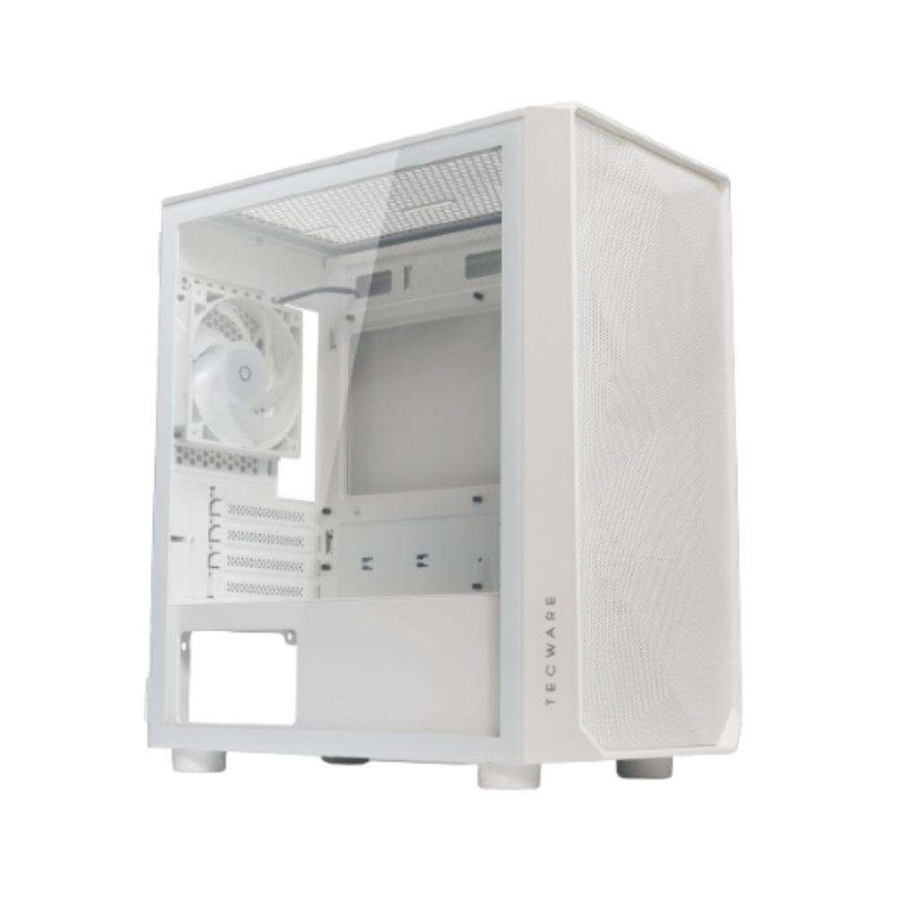 Tecware Forge M Omni ARGB mATX (SNOW WHITE) | PC Casing